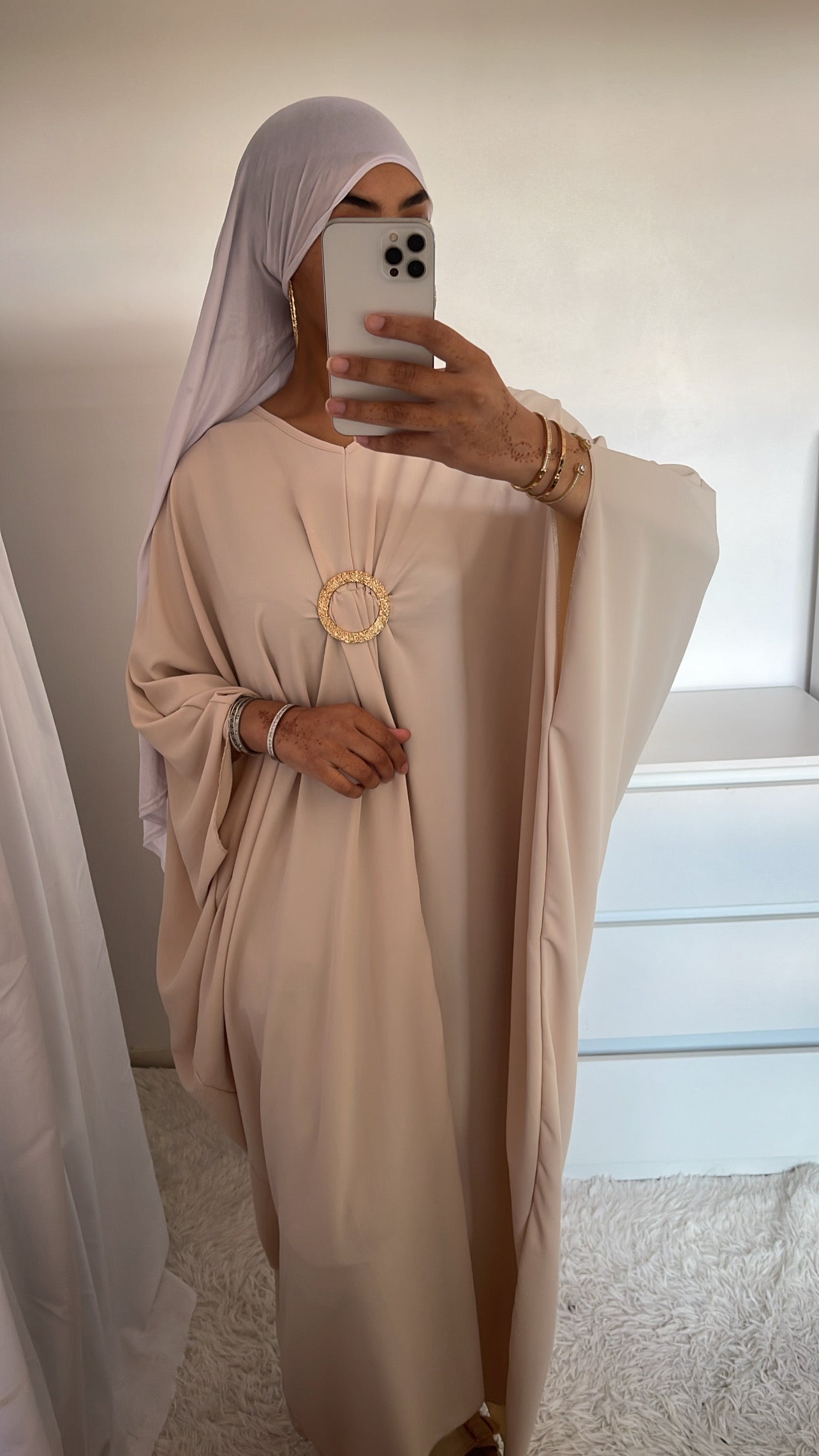 Robe Amira beige