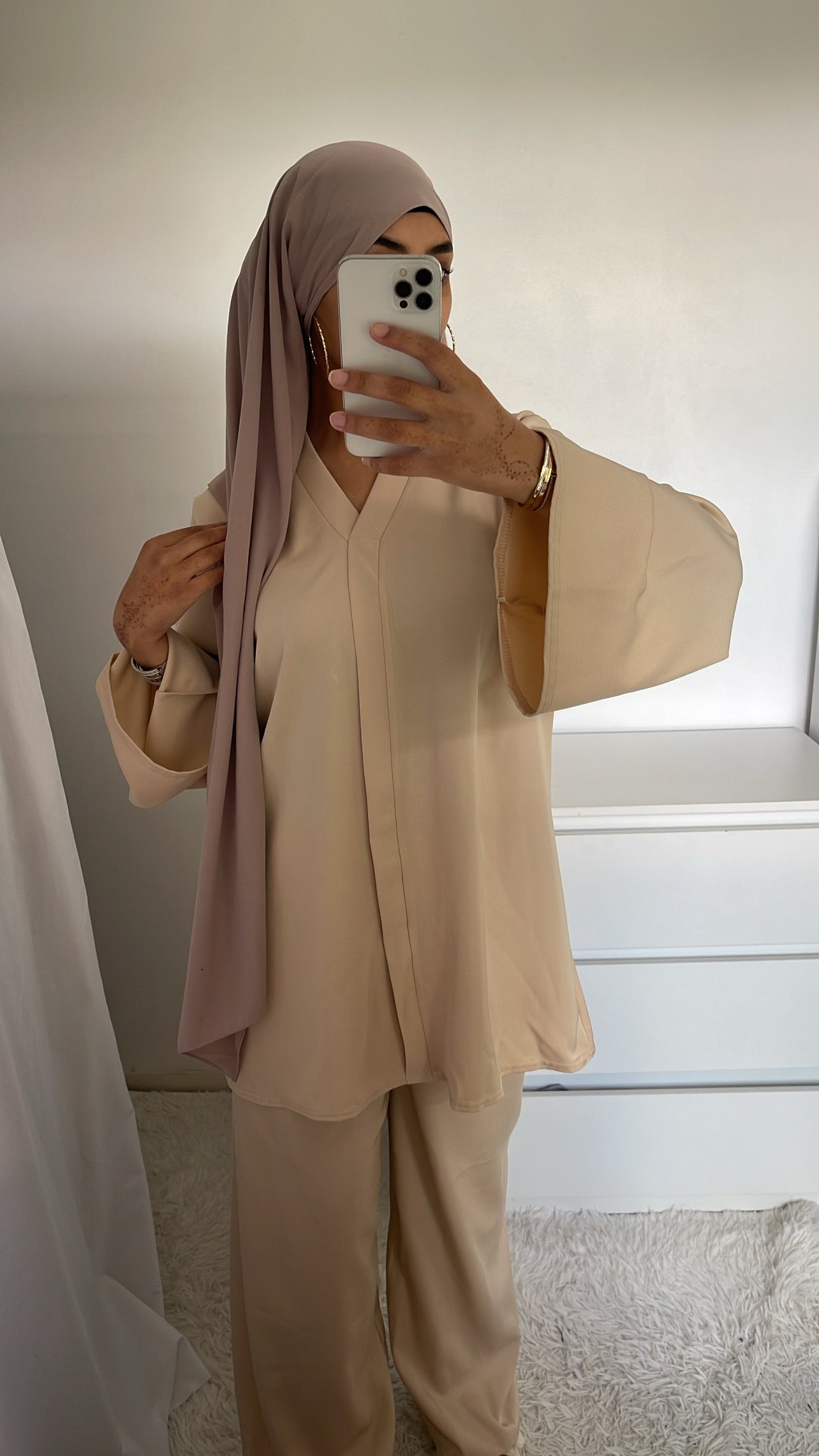 Ensemble Imene Beige