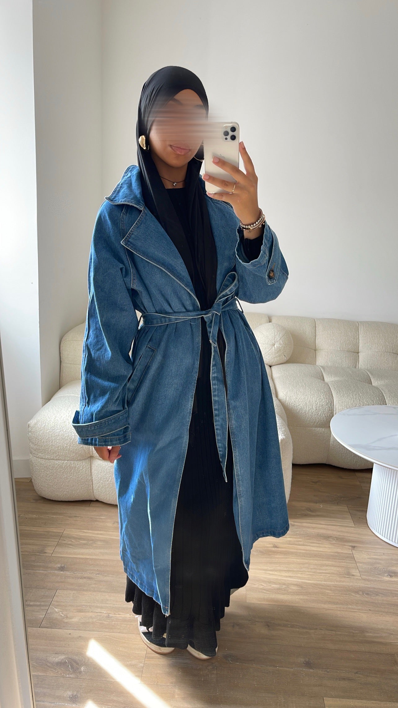 Trench en jean