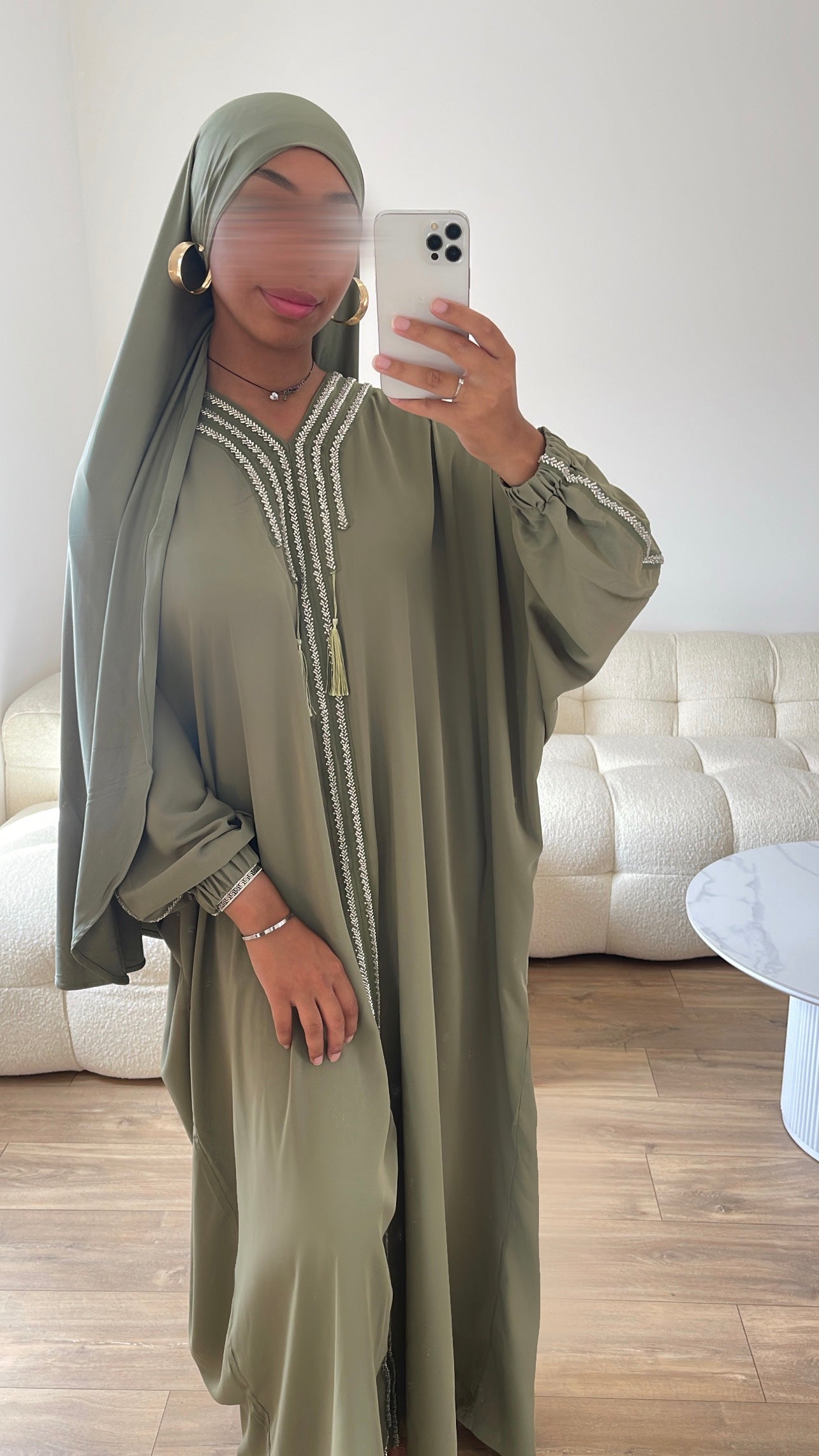 Abaya Tala verte