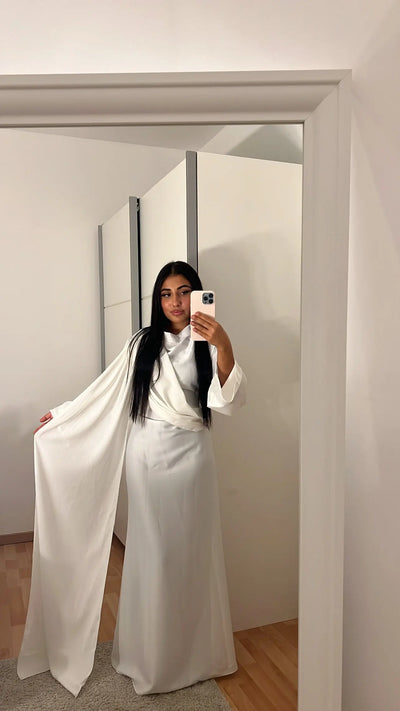 Robe Aleyna blanche CM Outfit